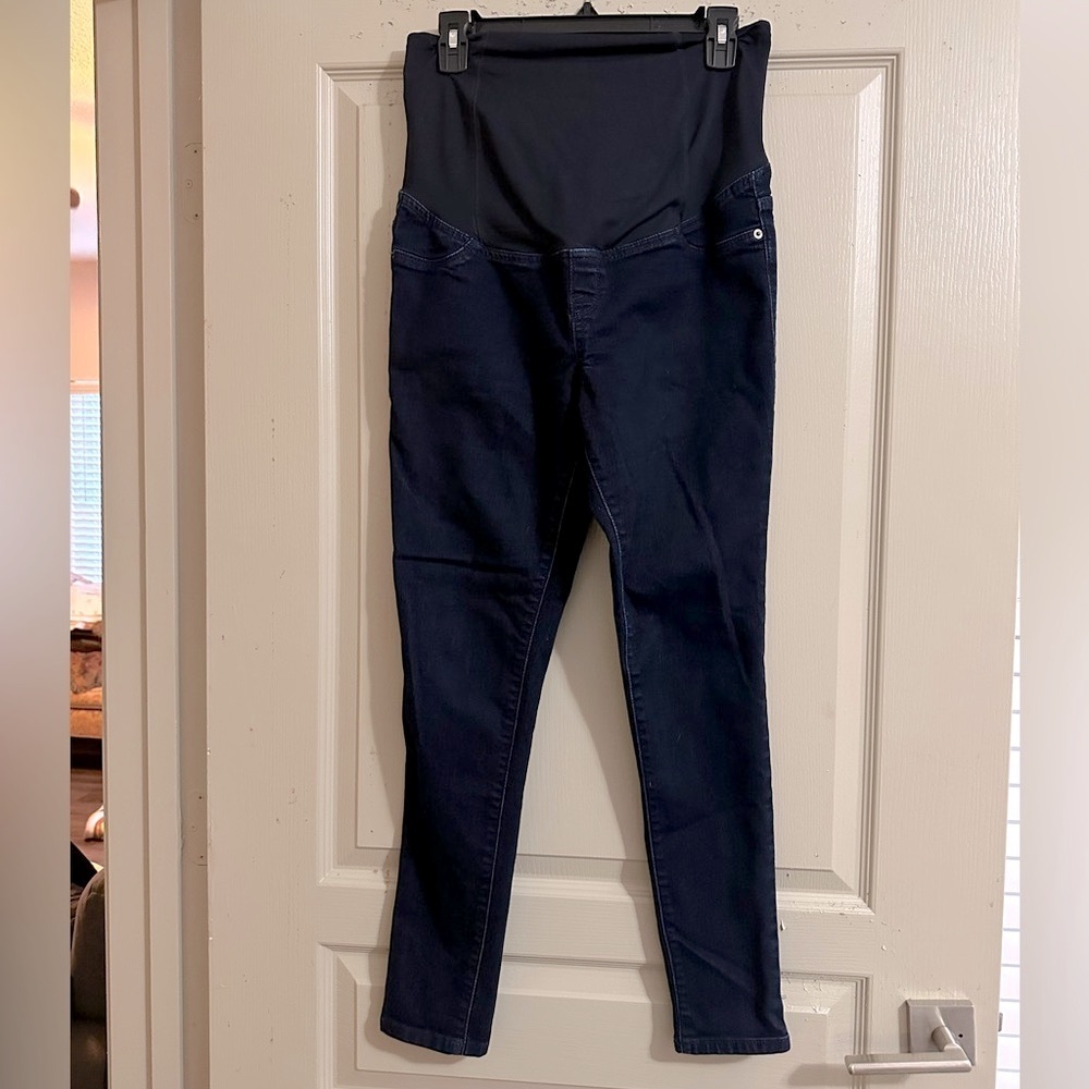 ISABEL MATERNITY DARK WASH BLUE JEANS 6 28
